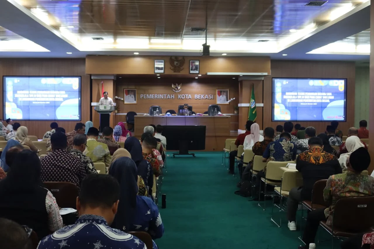 Inspektorat Gelar Bimtek Pengadaan Barang/Jasa Swakelola Tipe IV bagi Camat dan Lurah.Ist