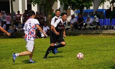 Turnamen Liga Setda Respati Championship Tahun 2026 dibuka Bupati Sumedang Dony Ahmad Munir.Dok-Diskominfosanditik Sumedang