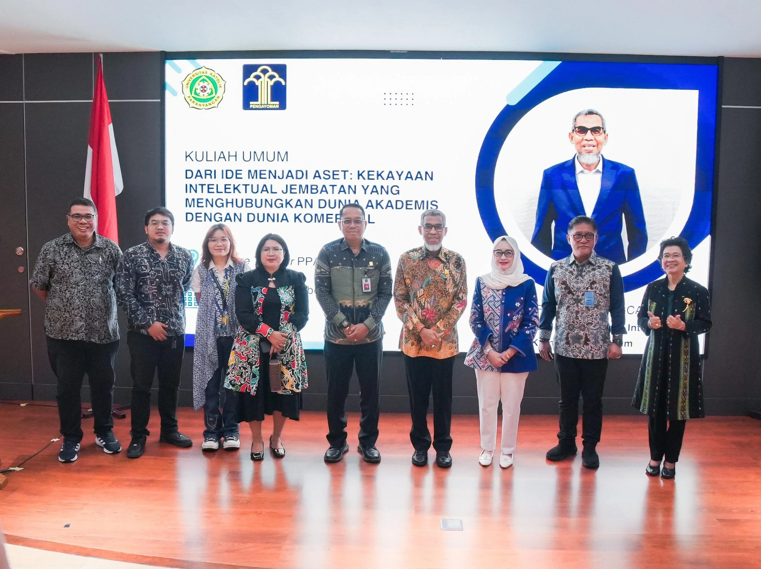 Kegiatan dibuka oleh Rektor UNPAR, Prof. Ir. Tri Basuki Joewono, Ph.D.,.Ist