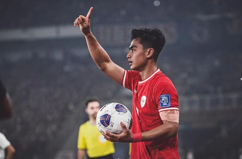 Pratama Arhan beri assist terhadap gol Muhammad Ferarri di laga Timnas Indonesia vs Laos.