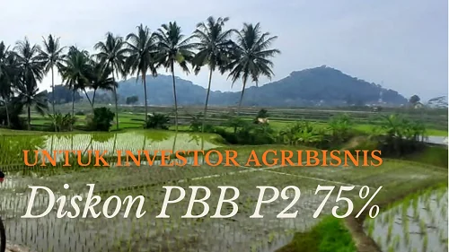 Pemkab Sumedang Tawarkan Diskon PBB 75%  untuk Investor Agribisnis.Ist