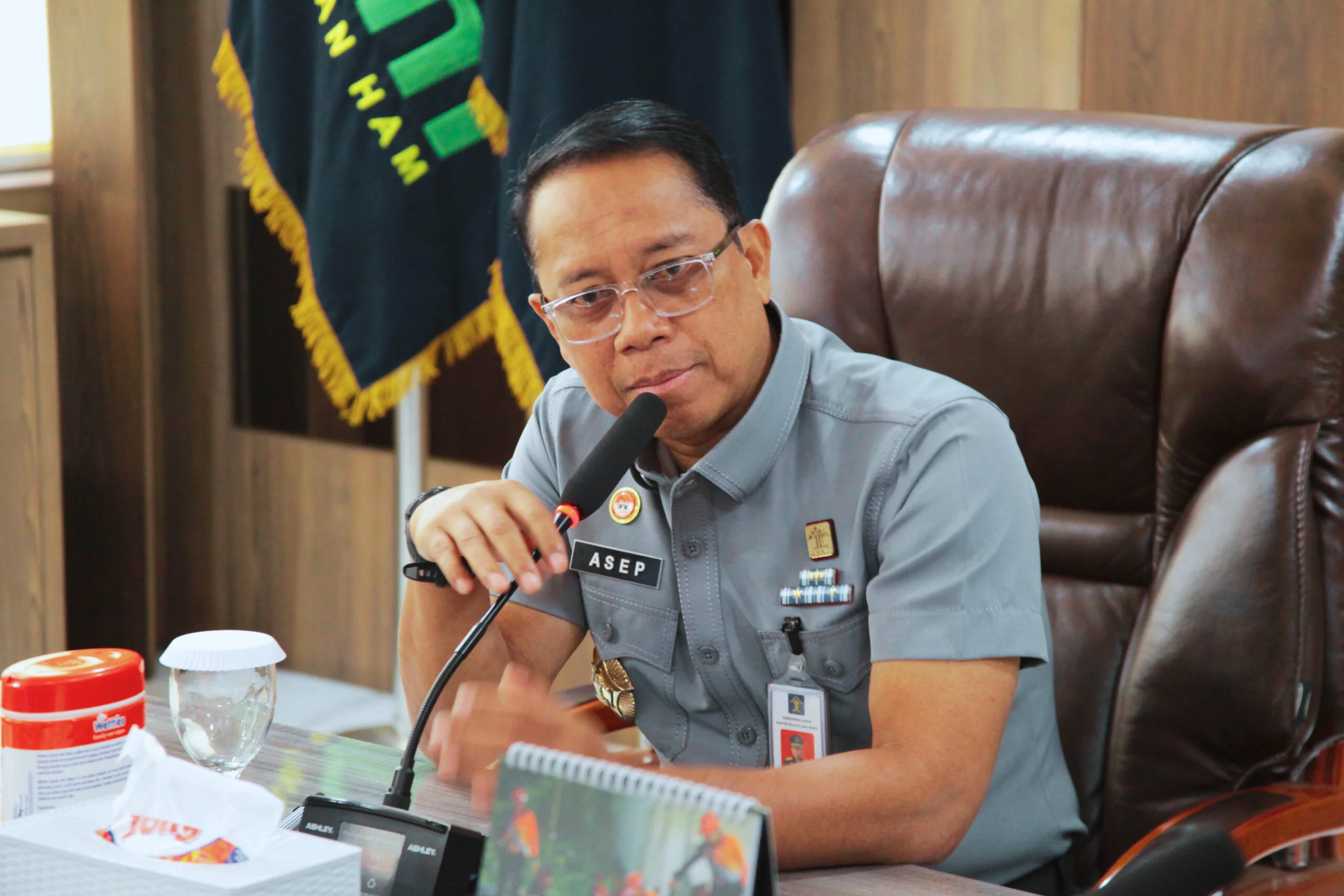 Kepala Kantor Wilayah Kemenkum Jabar, Asep Sutandar, menyambut baik inisiatif kolaborasi ini.Ist