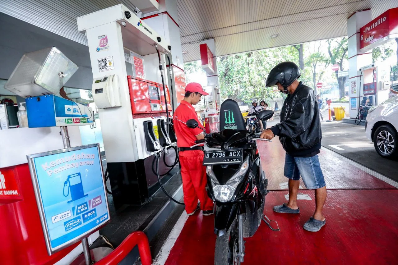 Branch Manager Bandung Fuel, Zico Aldillah S mengungkapkan, kondisi yang terjadi di beberapa daerah seperti Sumatera Utara disebabkan oleh panic buying masyarakat, bukan karena kekurangan stok.Dok-Diskominfo Kota Bandung
