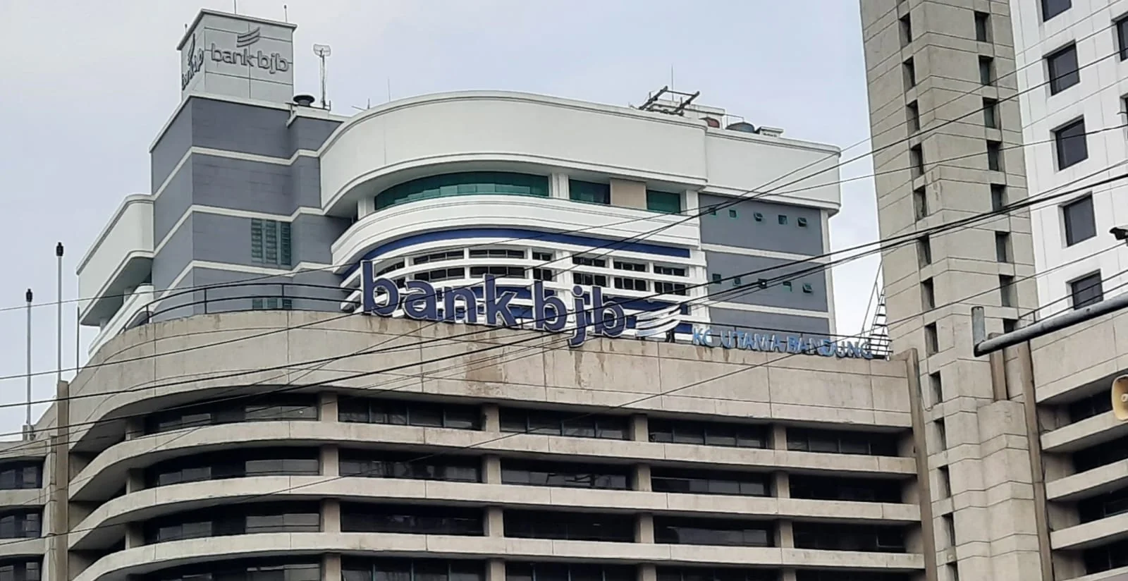 Kantor Pusat Bank BJB,Jl.Naripan Bandung.(Dok-KabarSunda)