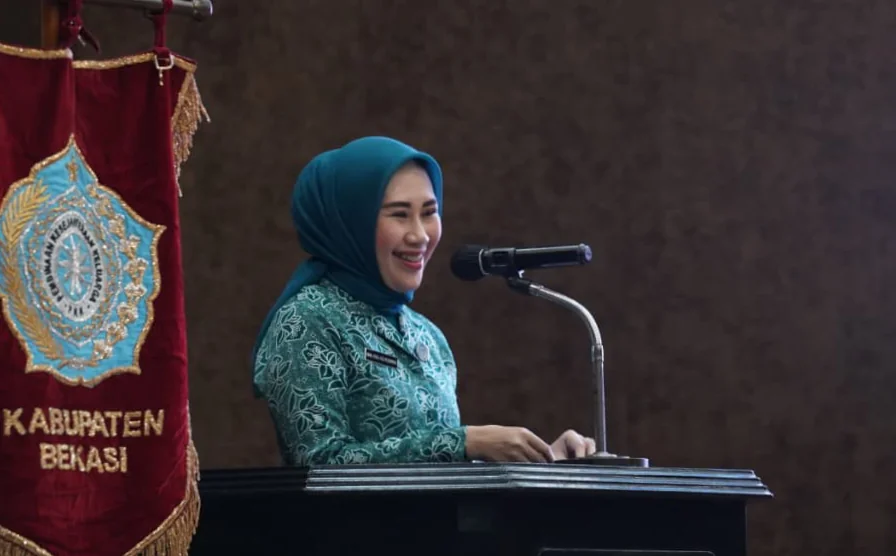 Ketua Tim Penggerak PKK Kabupaten Bekasi, Marlynda Ade Kuswara.Ist
