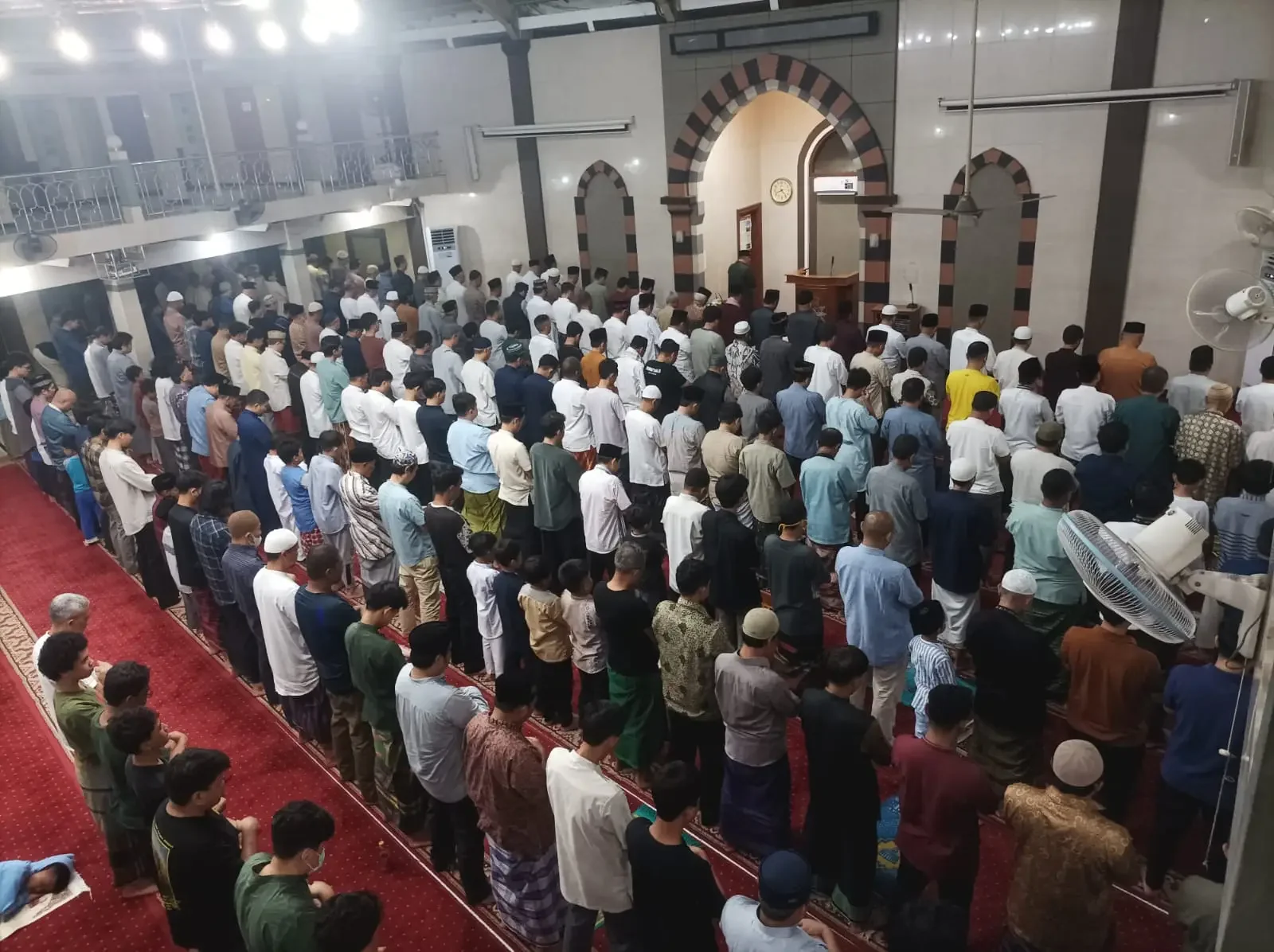 Foto: dok. narasumber Pelaksanaan salat tarawih perdana umat Muslim Muhammadiyah di Kota Depok, Selasa (17/02/26).