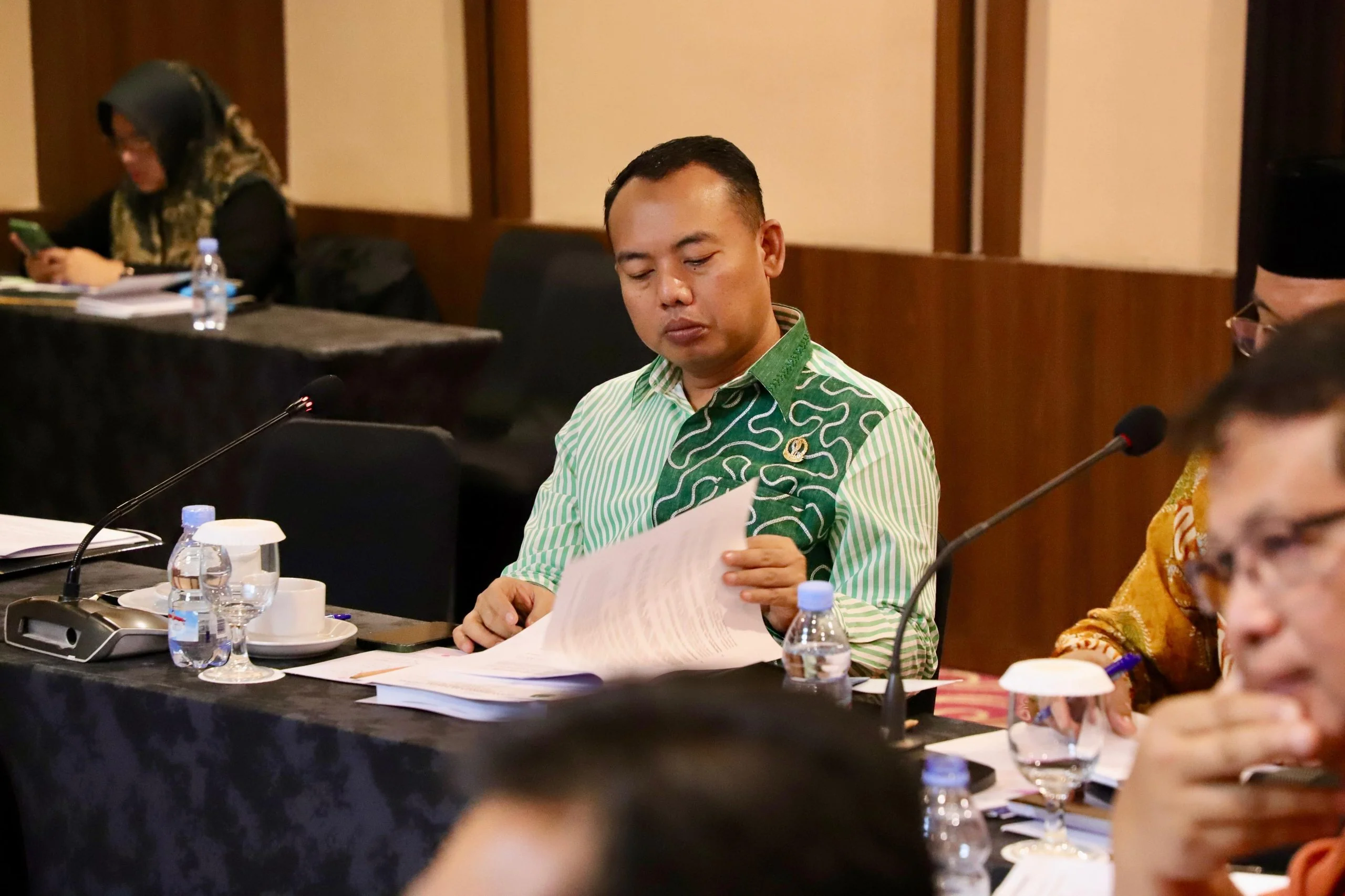 Ketua Komisi I DPRD Provinsi Jawa Barat, Rahmat Hidayat Djati di Kota Bandung. Jumat, (20/12/24).