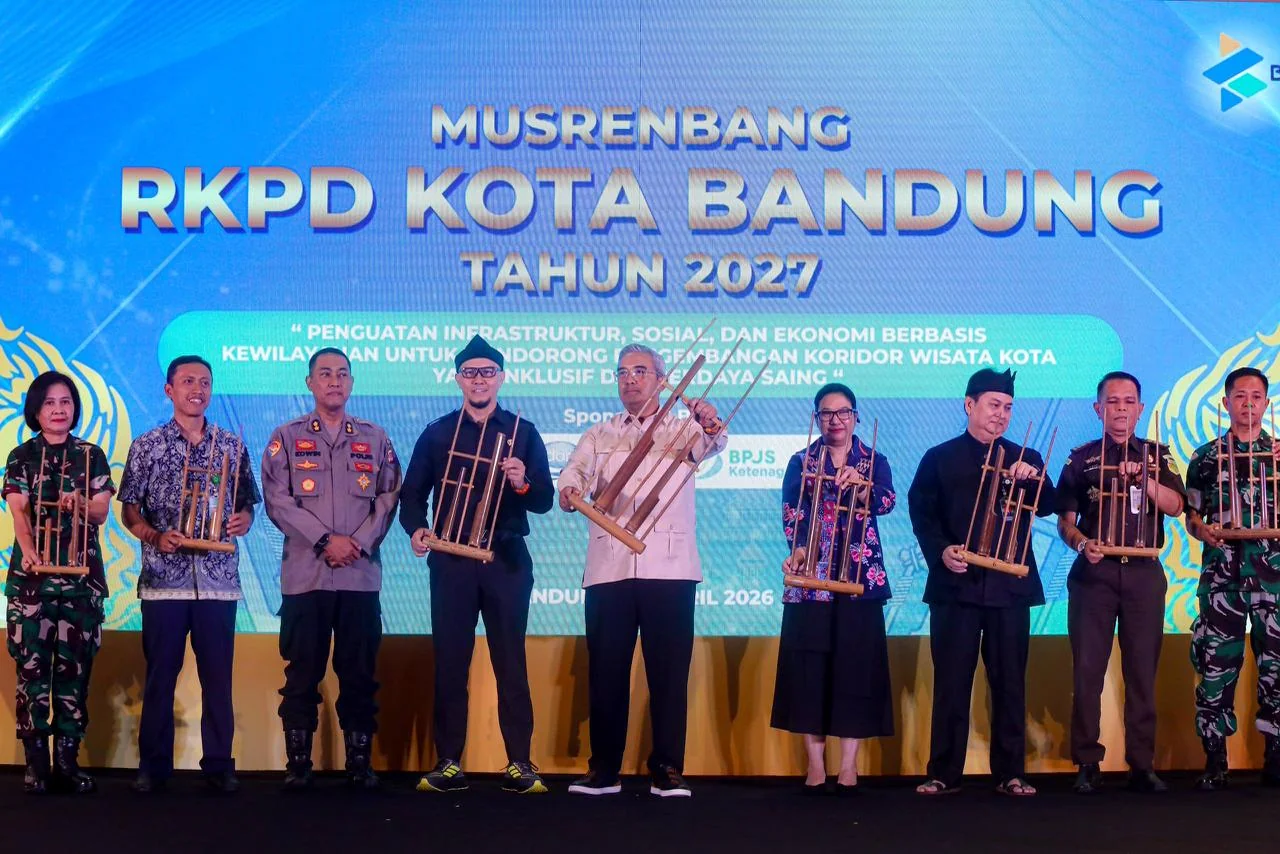 Wali Kota Bandung, Muhammad Farhan dalam Musyawarah Perencanaan Pembangunan RKPD Kota Bandung Tahun 2026.Dok-Diskominfo Kota Bandung