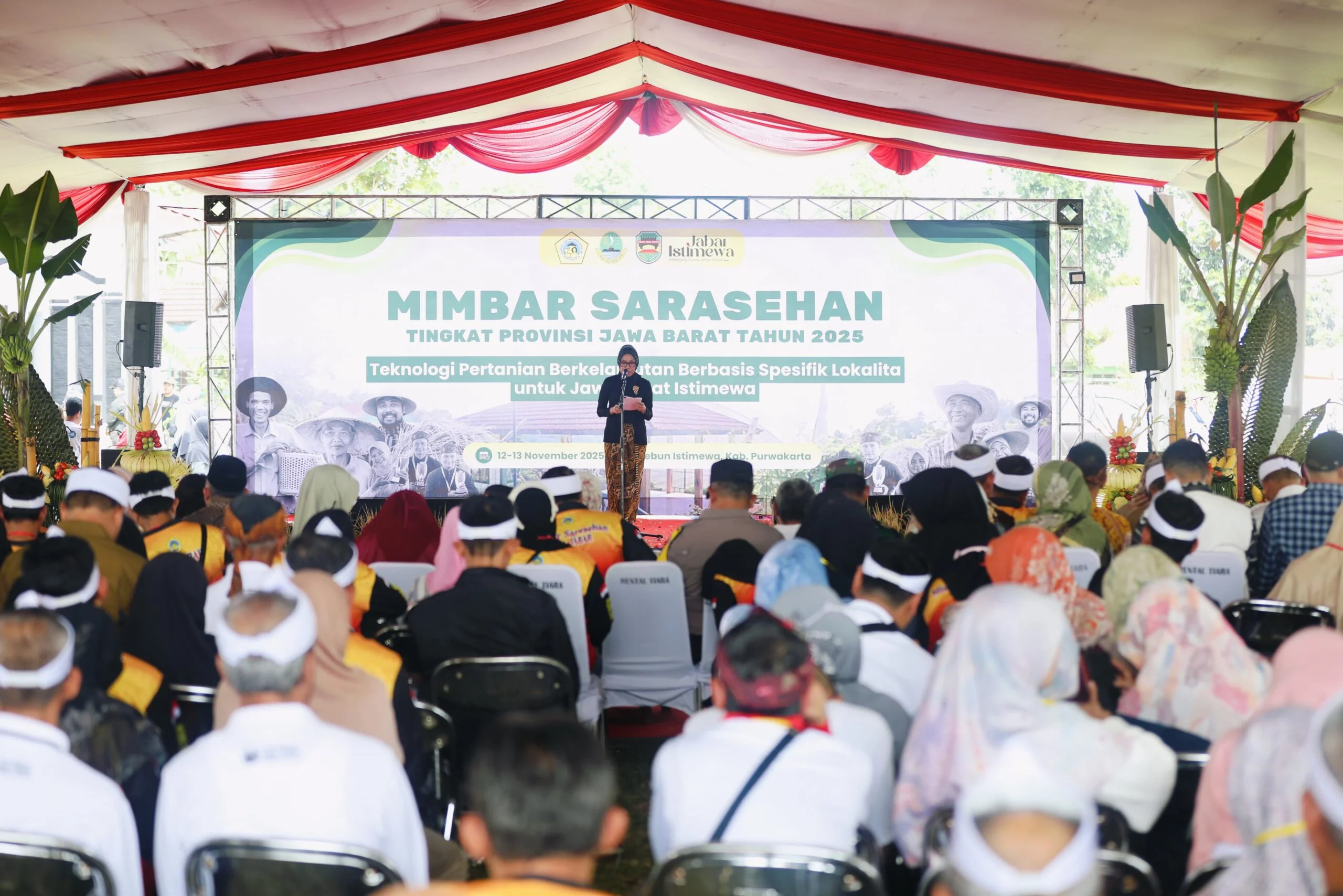 Lusi Lesminingwati, Staff Ahli Gubernur Jawa Barat Bidang Kemasyarakatan dan Sumber Daya Manusia, yang mewakili Gubernur Jabar Dedi Mulyadi.Ist