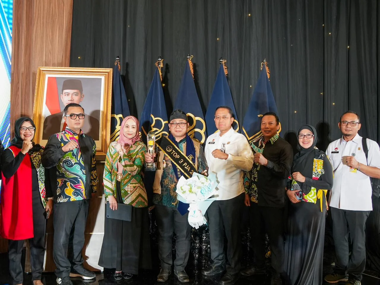 Kepala Kantor Wilayah Kemenkum Jawa Barat, Asep Sutandar yang hadir langsung di lokasi, menyampaikan apresiasi dan rasa bangganya.Ist