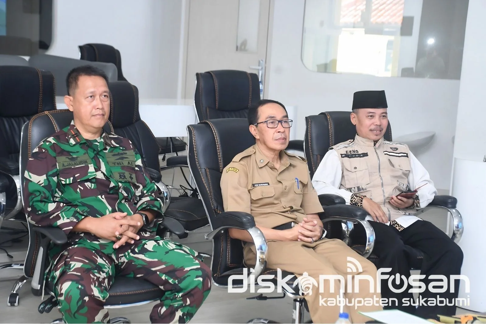 Sekretaris Daerah Kabupaten Sukabumi Ade Suryaman yang juga menjabat sebagai Ketua Kwartir Cabang Gerakan Pramuka Kabupaten Sukabumi.Dok- Bid IKP/Diskominfosan