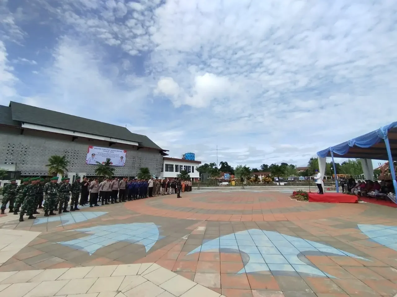Pemerintah Kota (Pemkot) Depok menggelar Bulan Bakti Gotong Royong Masyarakat (BBGRM) Tahun 2025.Ist