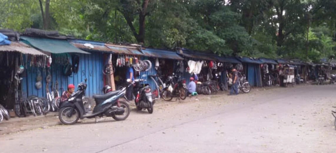 Pasar Loak Cihapit Bandung Wetan.(Dok-int)