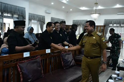 Bupati Sumedang Dony Ahmad Munir menghadiri Peringatan Hari Pers Nasional (HPN) sekaligus Hari Ulang Tahun Persatuan Wartawan Indonesia (PWI) ke-80 Tahun 2026 di Gedung Negara.Dok-Diskominfosanditik Sumedang