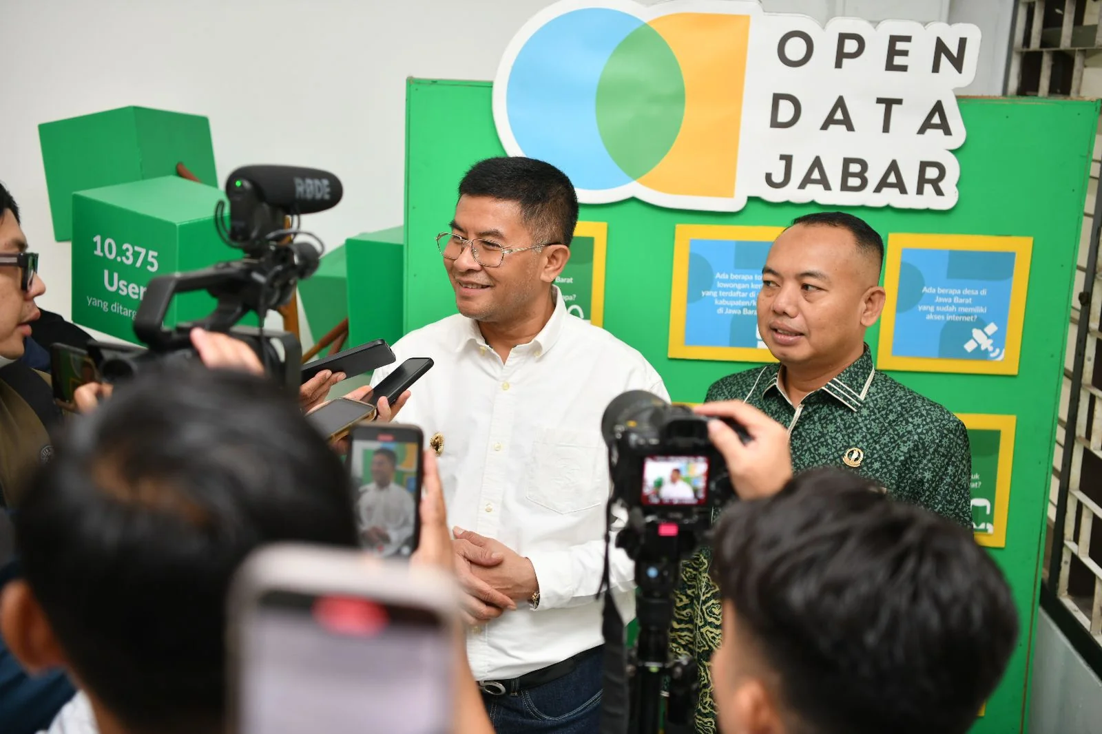 Erwan Setiawan saat Forum Perangkat Daerah Setda Provinsi Jawa Barat 2025 di Jabar Command Center, Kota Bandung, Selasa, 25 Februari 2025.