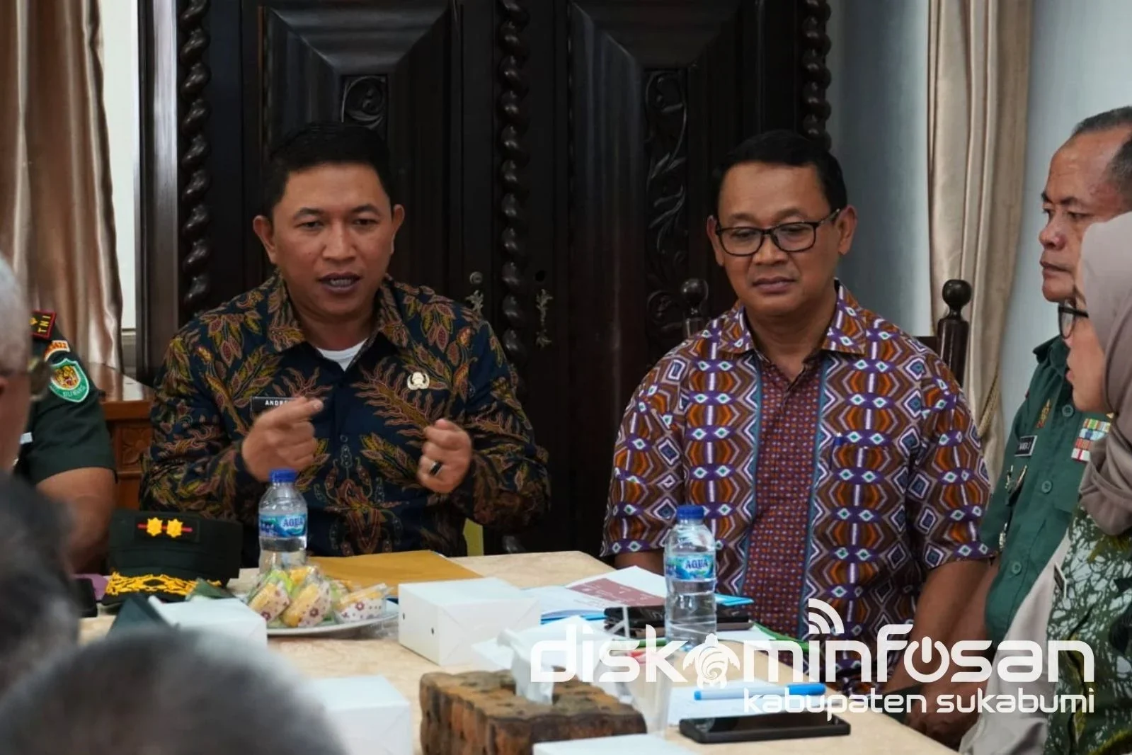 Wakil Bupati Sukabumi Andreas mengatakan, seluruh pihak memiliki tanggung jawab yang sama dalam menyukseskan program tersebut.Dok- Bid IKP/Diskominfosan