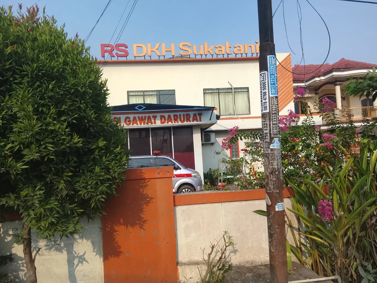Rumah Sakit (RS) DKH Sukatani, Kabupaten Bekasi.Dok-Narsum