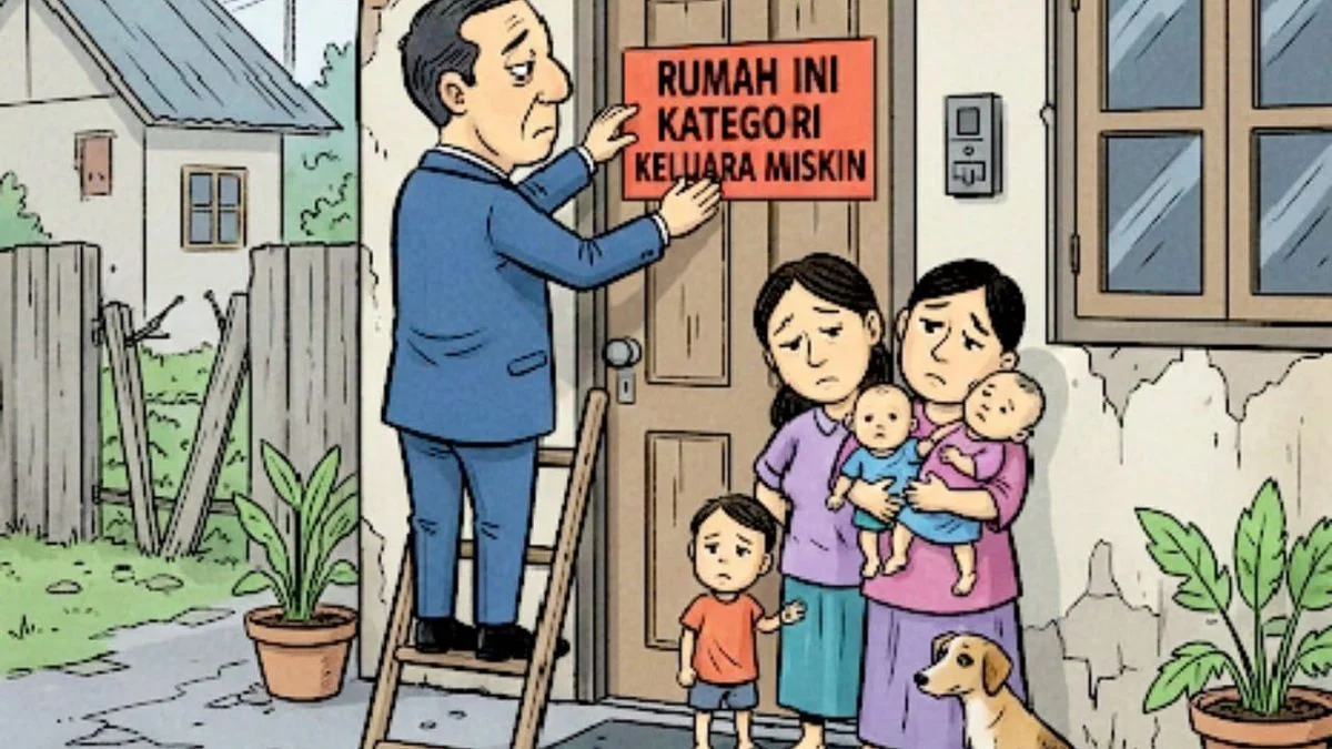 Warga Ogah Penerima Bansos karena Malu Rumahnya Dipasang Stiker