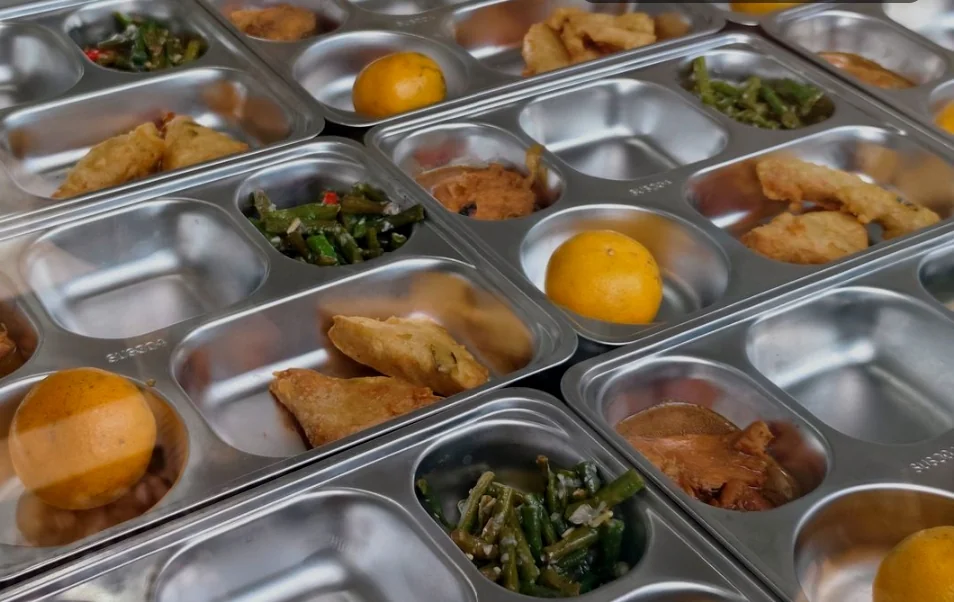 Menu makanan bergizi gratis