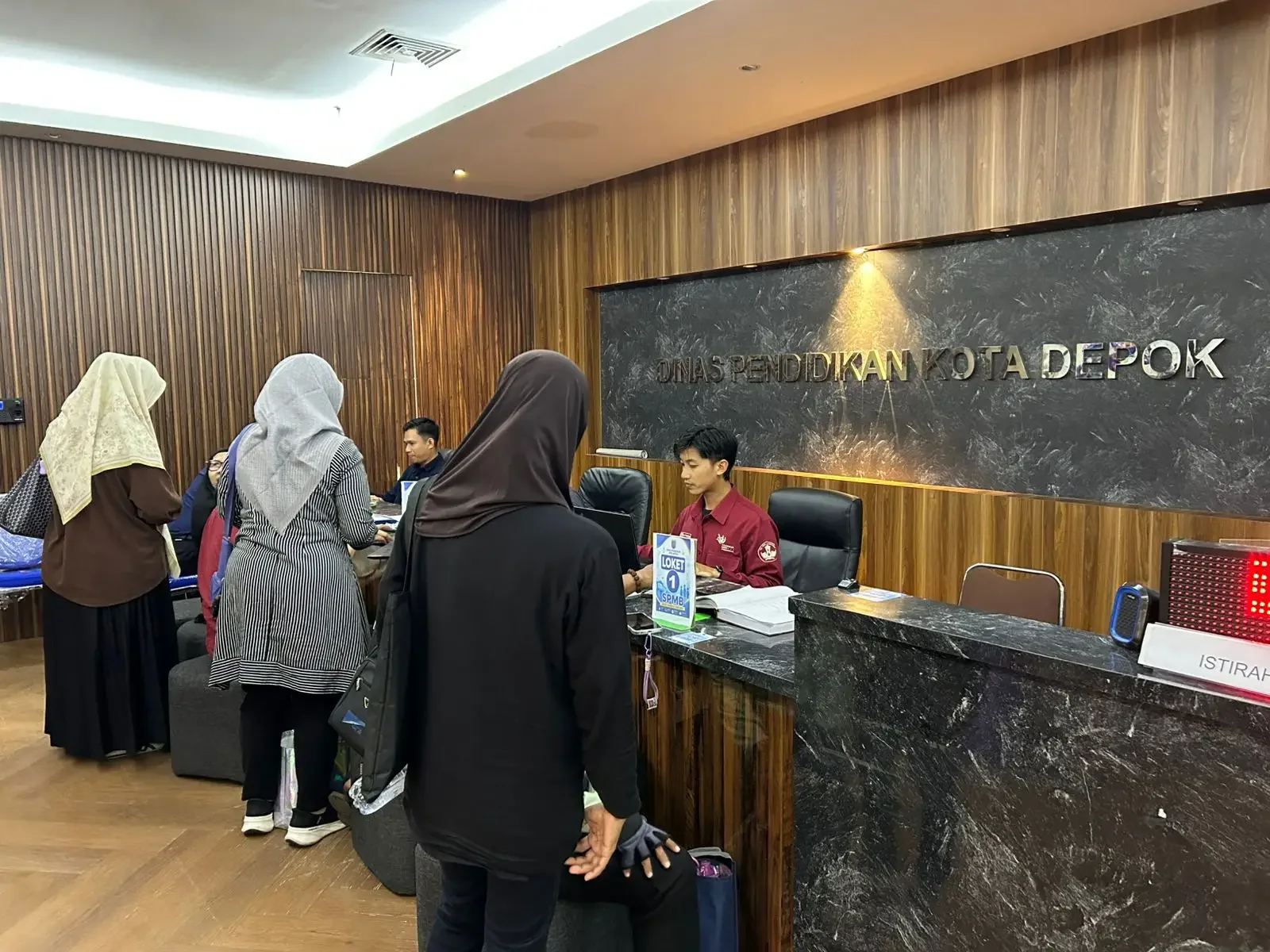 Kantor Disdik Kota Depok, Balai Kota, Jalan Margonda Raya, Kecamatan Pancoran Mas. (Foto:Diskominfo)