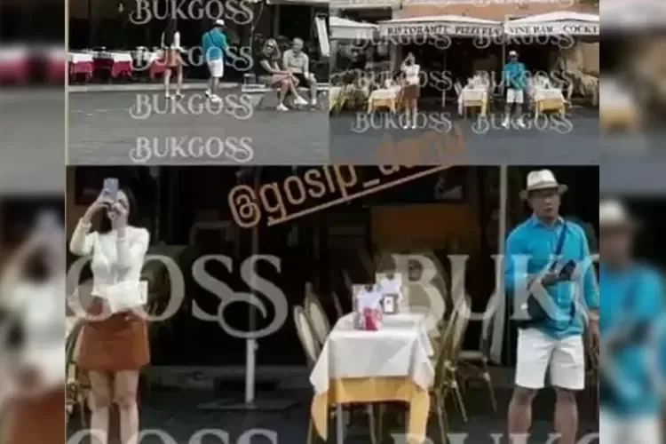 Kebohongan Ridwan Kamil Terbongkar, Fotonya  Viral Diduga Berduaan dengan Aura Kasih di Italia