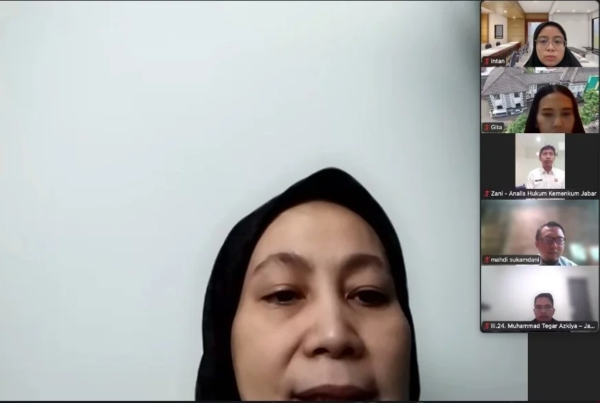 Kepala Divisi Peraturan Perundang-undangan dan Pembinaan Hukum, Funna Maulia Massaile.Ist
