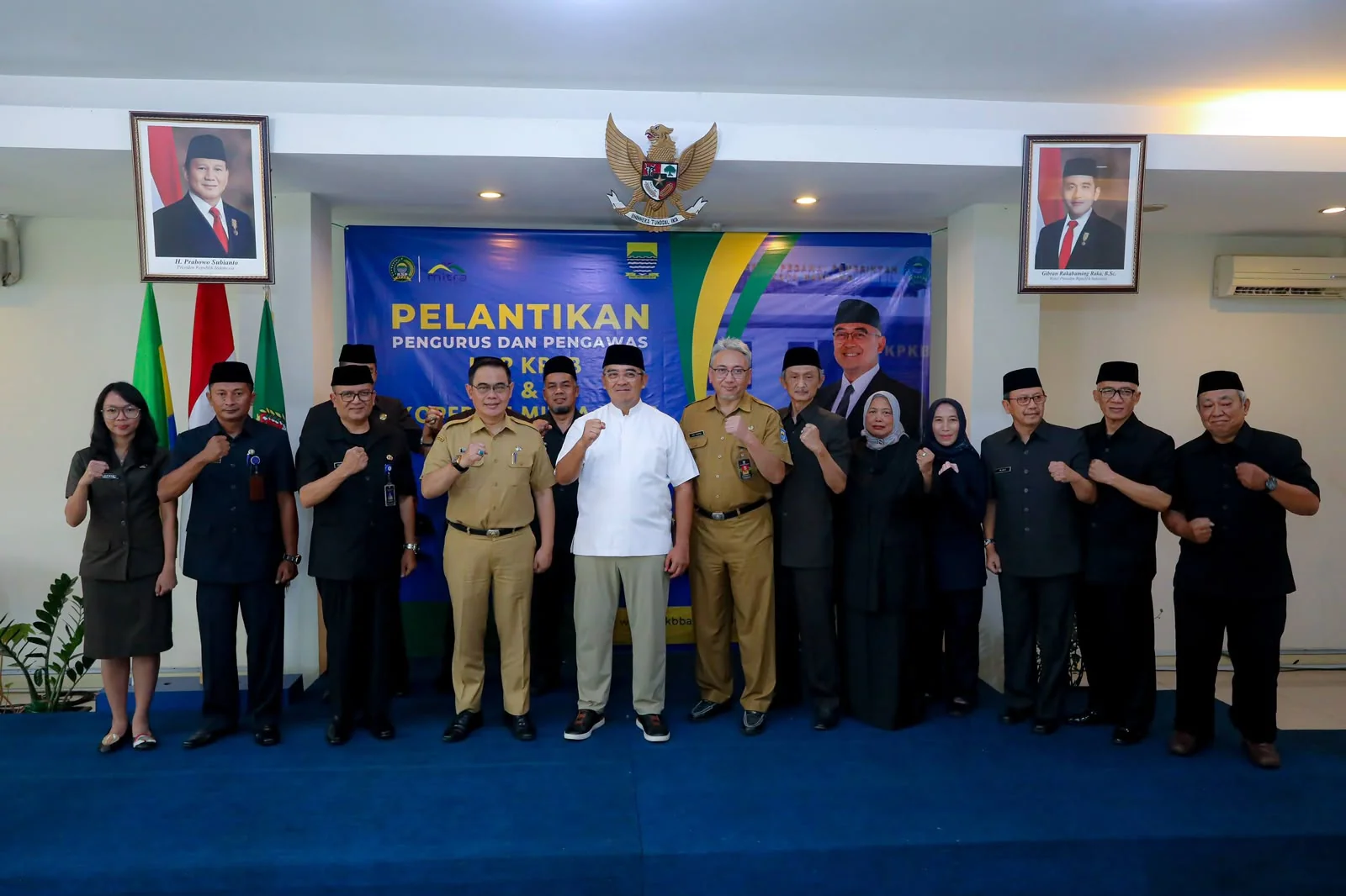Wali Kota Bandung, Muhammad Farhan, saat menghadiri pengangkatan sumpah atau janji pengurus dan pengawas KPKB Tahun 2026 - 2031.Dok-Diskominfo Kota Bandung