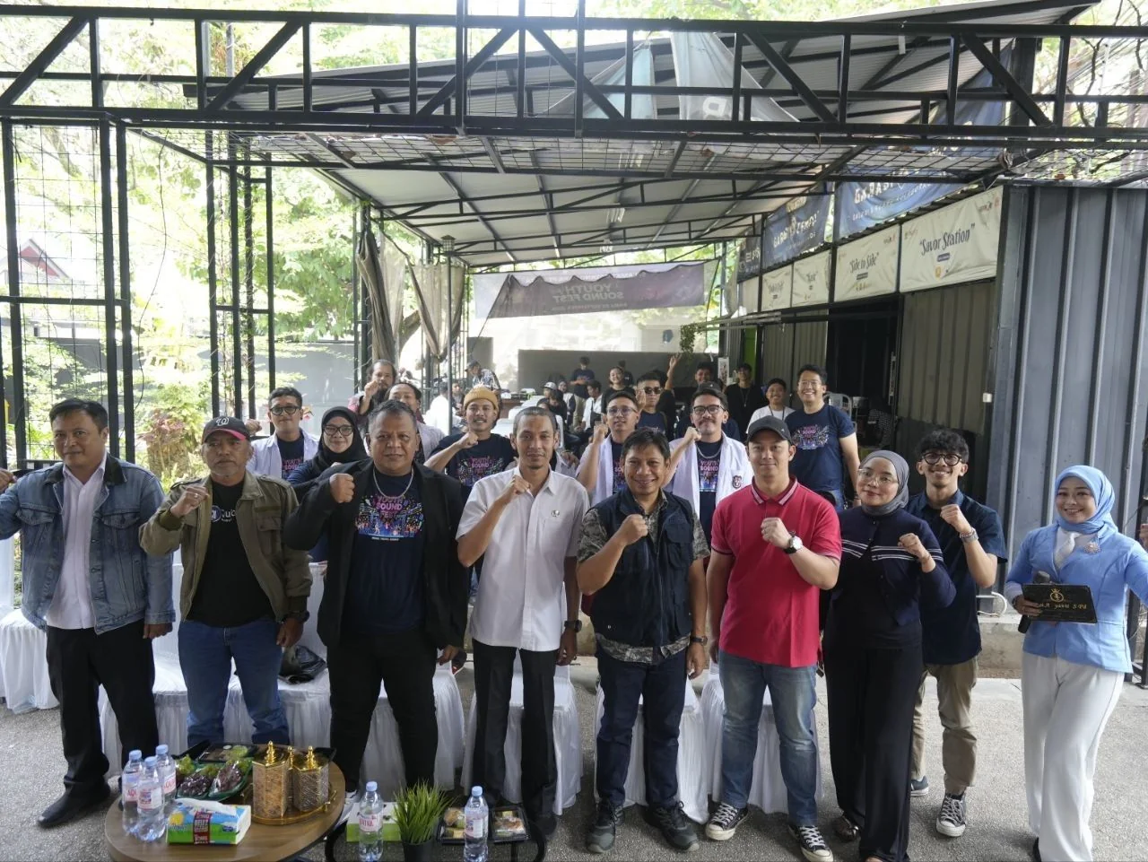 Ketua Komisi IV DPRD Kota Bandung H. Iman Lestariyono, S.Si., S.H., menghadiri Youth Sound Fest (YSF) 2026, di Gelanggang Taruna Karees, Bandung.Dok-Rio/Humpro DPRD Kota Bandung