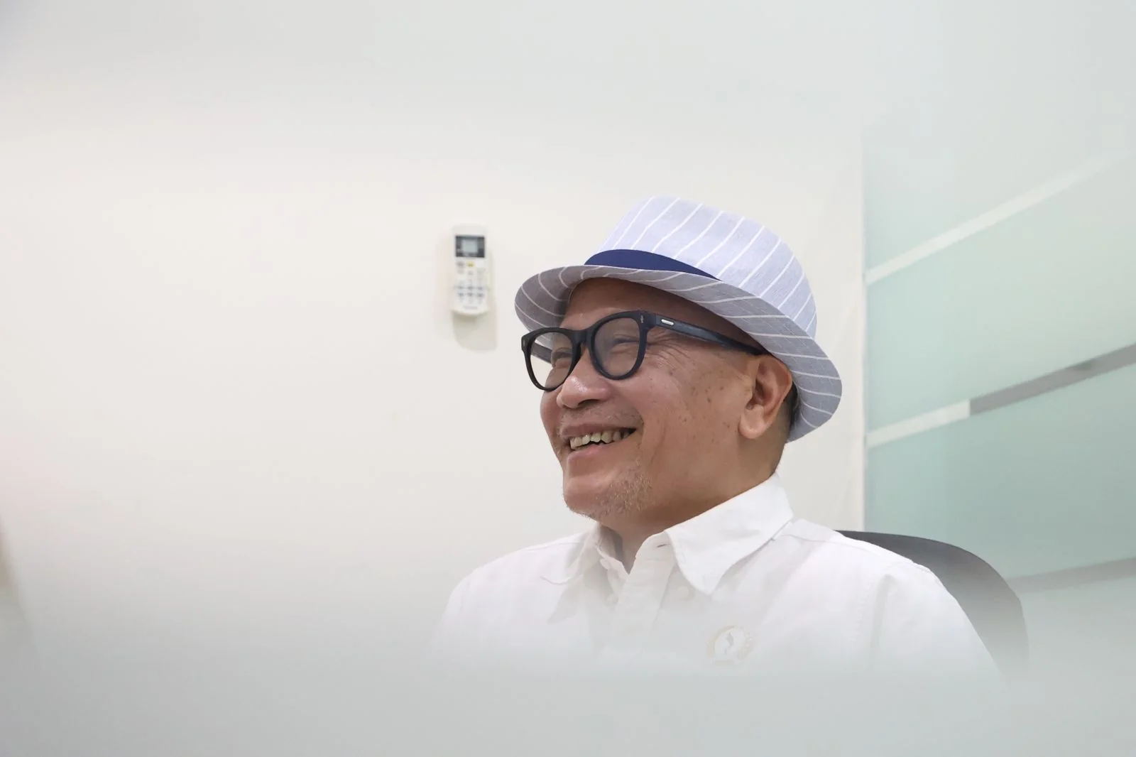 Ketua DPRD Provinsi Jawa Barat Buky Wibawa Karya Guna di Kota Bandung. Senin. (11/11/24).