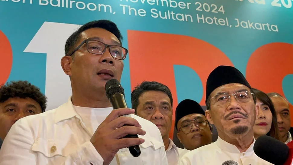 Ridwan Kamil memilih tidak mengajukan gugatan hasil Pilkada Jakarta ke MK.