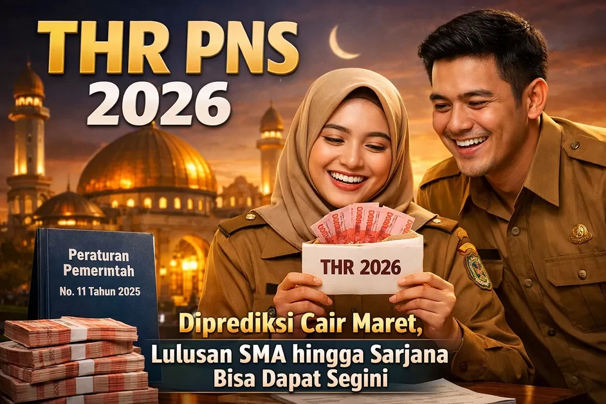 THR Aparatur Negara 2026 Cair Maret, Ini Perkiraan Tunjangan Tiap Golongan