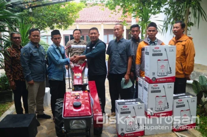 Wakil Bupati Sukabumi Andreas menghadiri Rapat Koordinasi Pendistribusian dan Pengelolaan Alat dan Mesin Pertanian.Ist