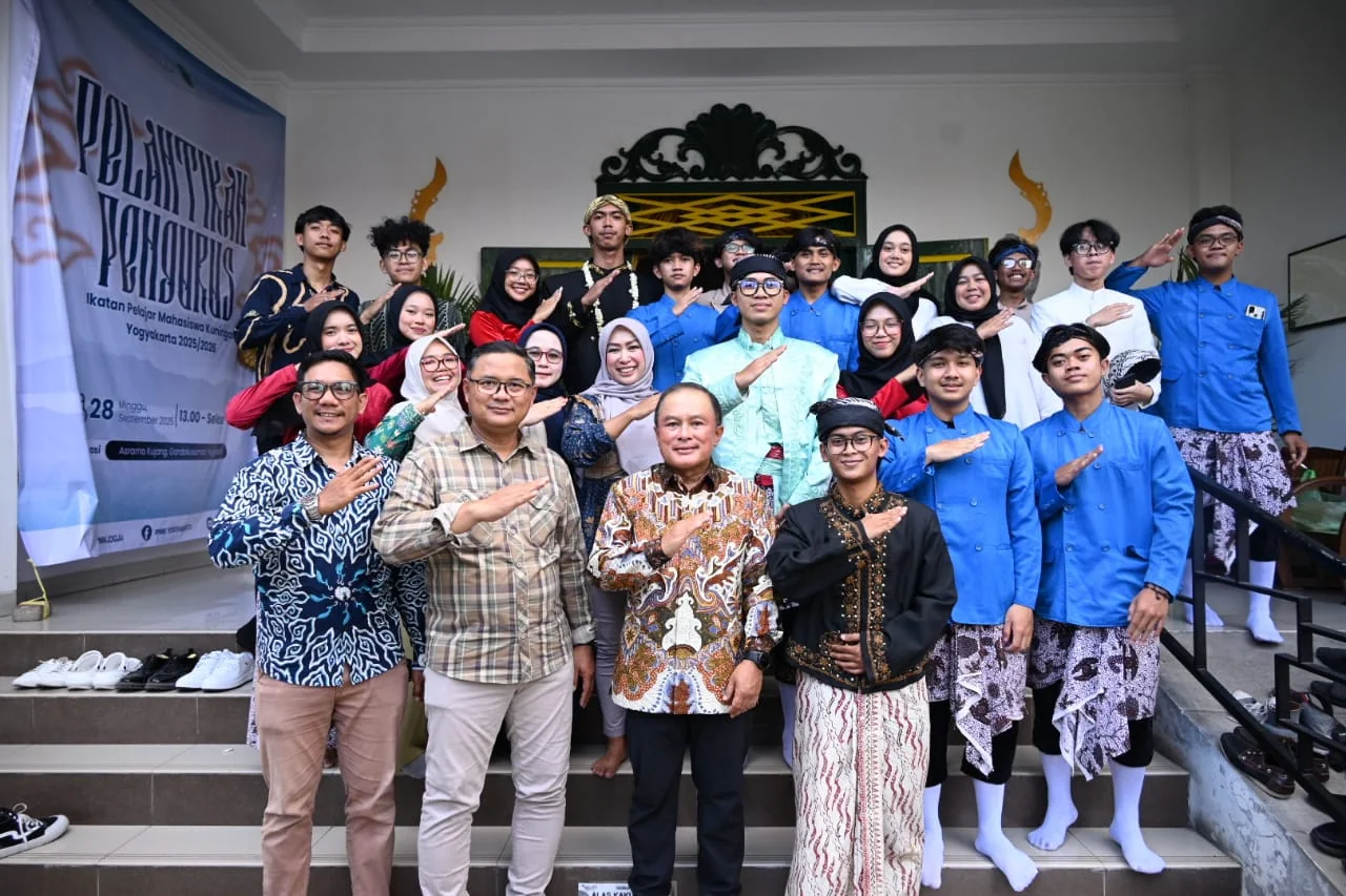 Di Sambut Adat Sunda, Pelantikan IPMK Yogyakarta Disaksikan Bupati Dian.Ist