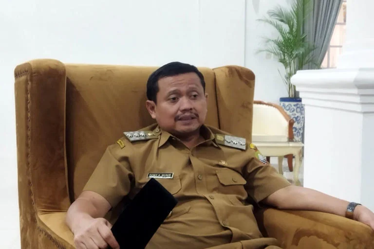 Calon Bupati Sumedang terpilih Dony Ahmad Munir