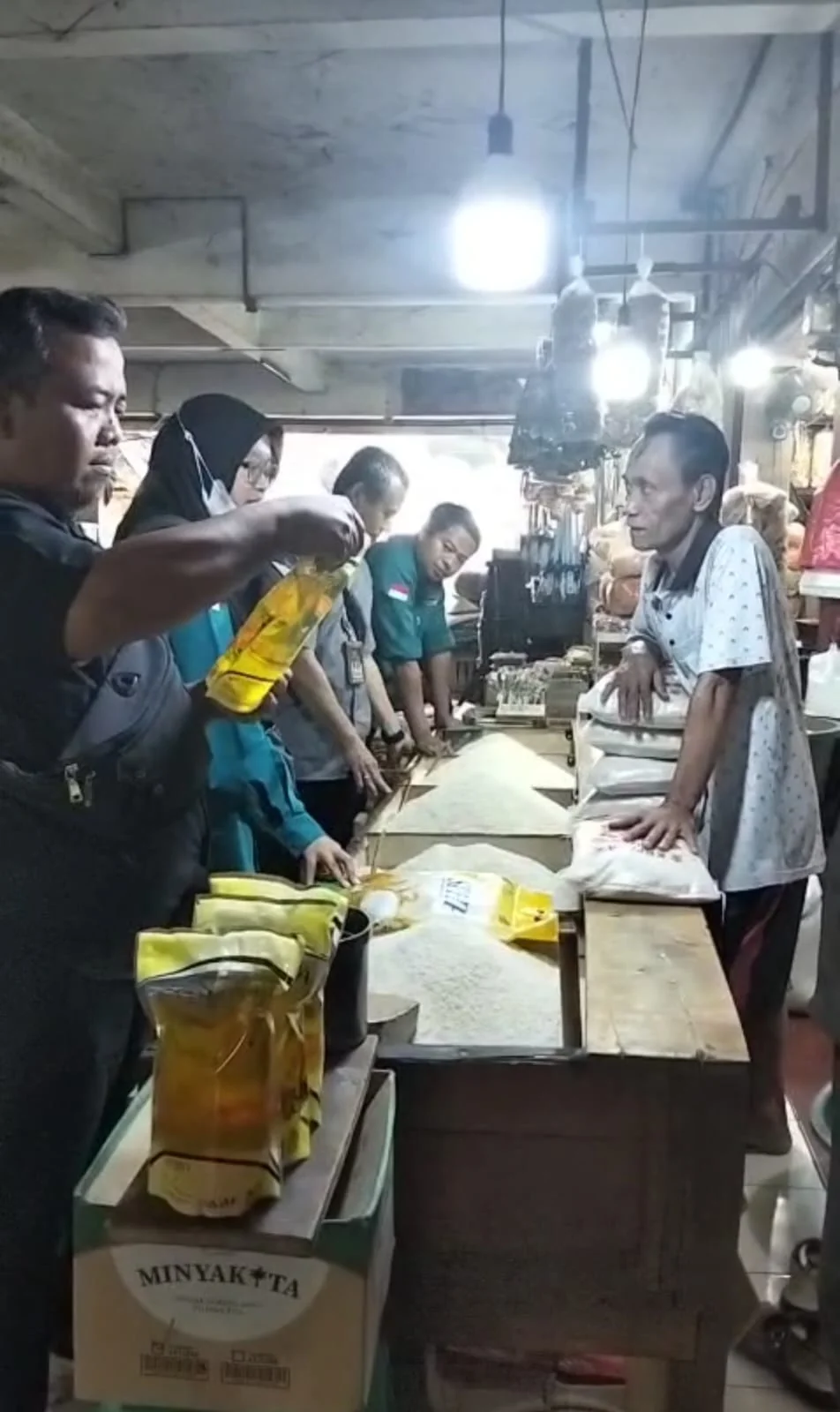 Pasar Cileungsi bebas formalin, bebas boraks.Ist