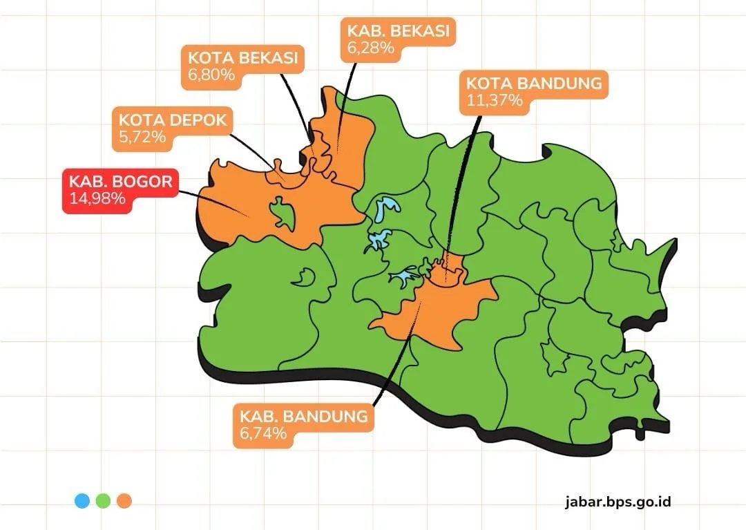 Kabupaten Bogor menjadi daerah tujuan wisata utama dan tertinggi di Provinsi Jawa Barat pada tahun 2025. Dok-Diskomimfo Kab Bogor