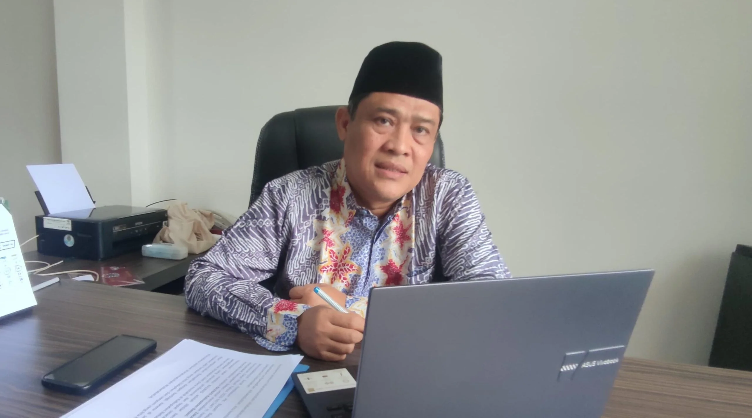 Ketua Badan Amil Zakat Nasional (Baznas) Kabupaten Bekasi, H. Aminnulloh.Dok- Diskominfosantik Kab Bekasi