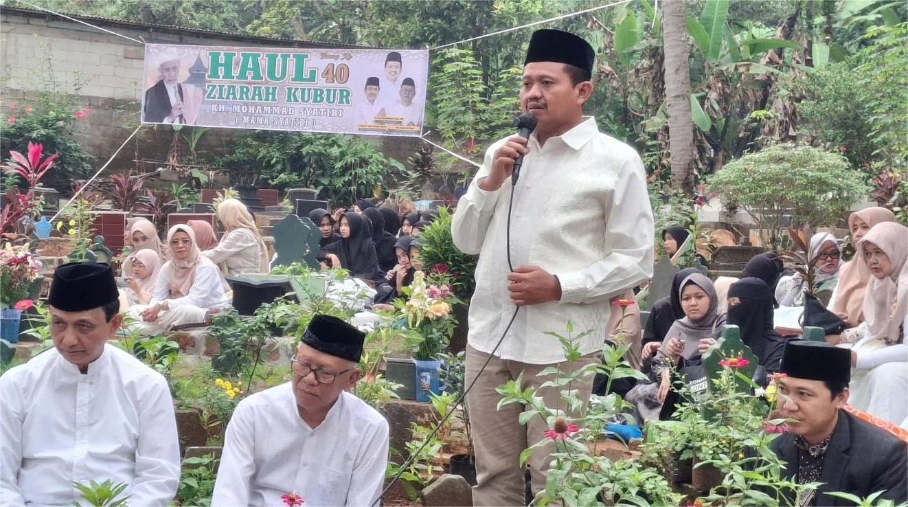 Bupati Sumedang Dony Ahmad Munir yang merupakan cucu Mama Syatibi menyebutkan, haul mengandung makna mengenang, mendoakan dan mengambil pelajaran dari perjalanan hidup  KH Muhammad Syatibi.Dok-Diskominfosanditik Sumedang