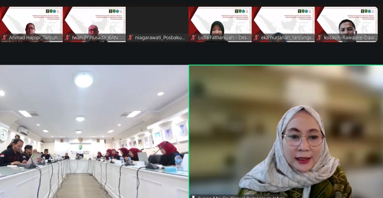 Kepala Divisi Peraturan Perundang-Undangan dan Pembinaan Hukum, Dr. Funna Maulia Massaile.Ist