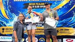 Berliana, Siswa ti SMAN 1 Garut, Meunangkeun Gelar Atlit Selam Pangsaéna dina Lomba Selam Finswimming Bandung Utama 2026