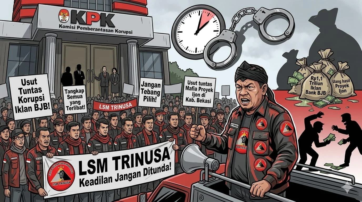LSM Trinusa rencanakan geruduk KPK kali kedua.Ist