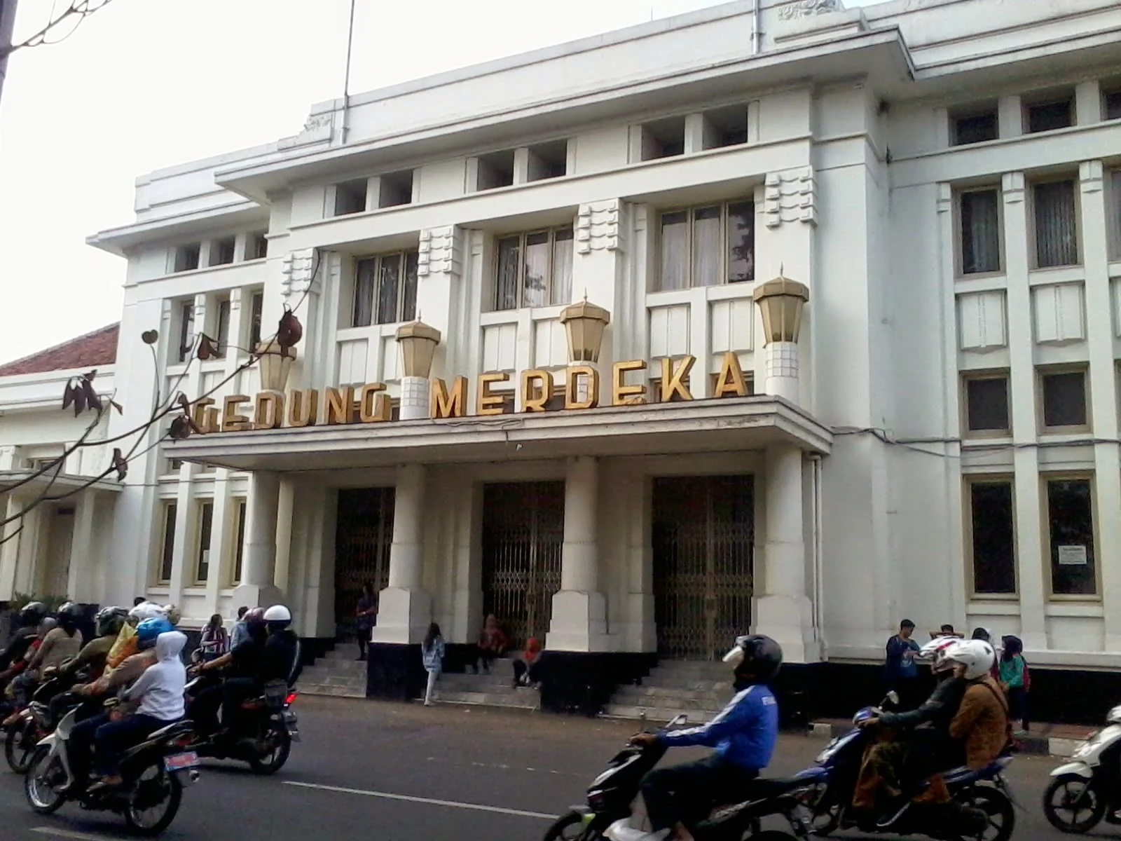 Gedung Merdeka, tempat bersejarah yang menjadi saksi Konferensi Asia Afrika.