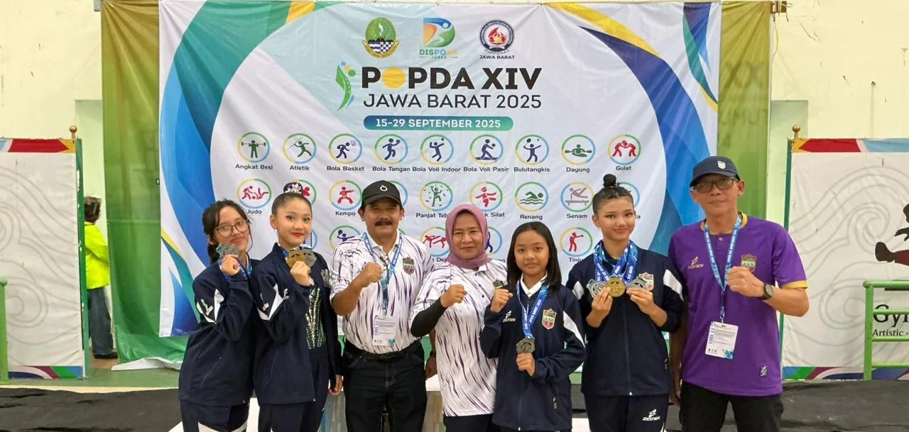 Atlet Ciamis Raih Prestasi Membanggakan di POPDA XIV Jawa Barat 2025.Ist