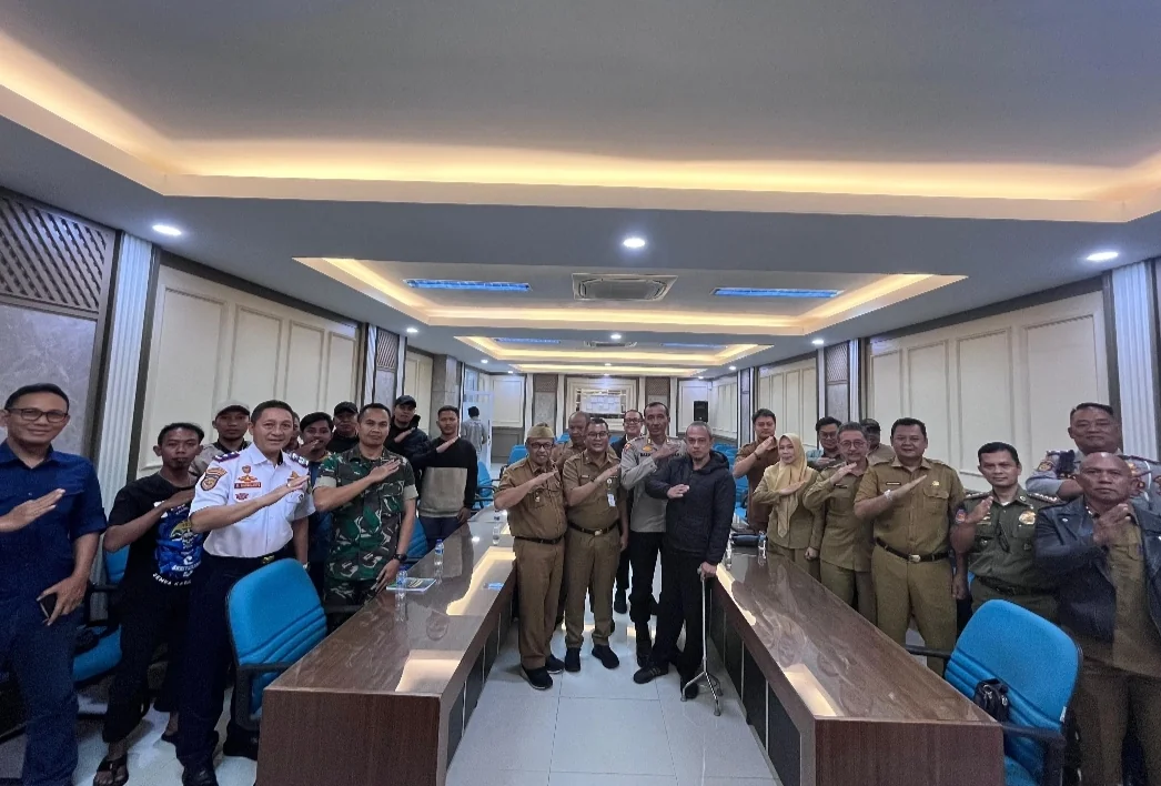 Sekda Kabupaten Kuningan, U Kusmana, S.Sos., M.Si., di Ruang Rapat Sang Adipati Setda.Diskominfo Kuningan