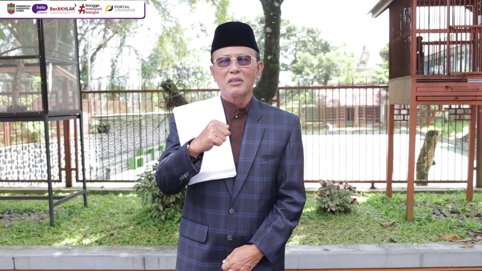 Bupati Ciamis, Herdiat Sunarya Ajak Masyarakat Ciamis Sukseskan Sensus Ekonomi 2026.Dok-Diskominfo Ciamis