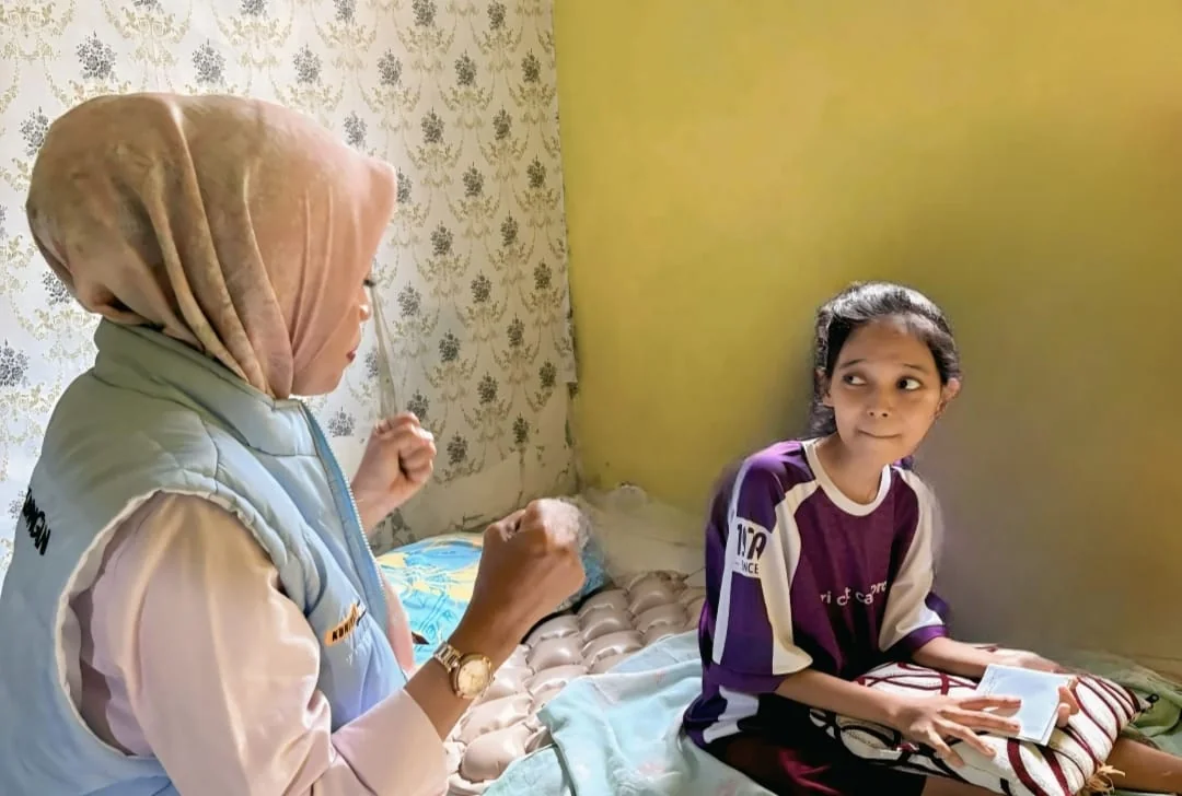 Istri Bupati Kuningan Bunda Ela, melakukan kunjungan ke Sella.Ist