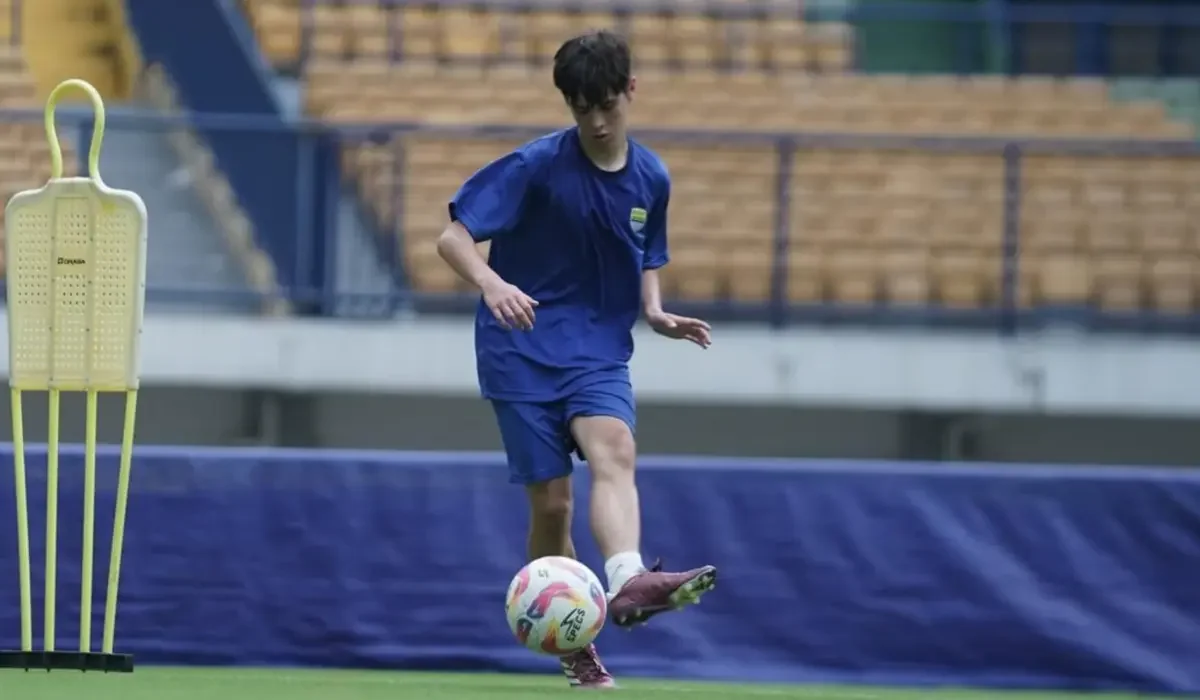 Luka Jordy Hodak, Putra Bojan Hodak Berlatih Bersama Persib