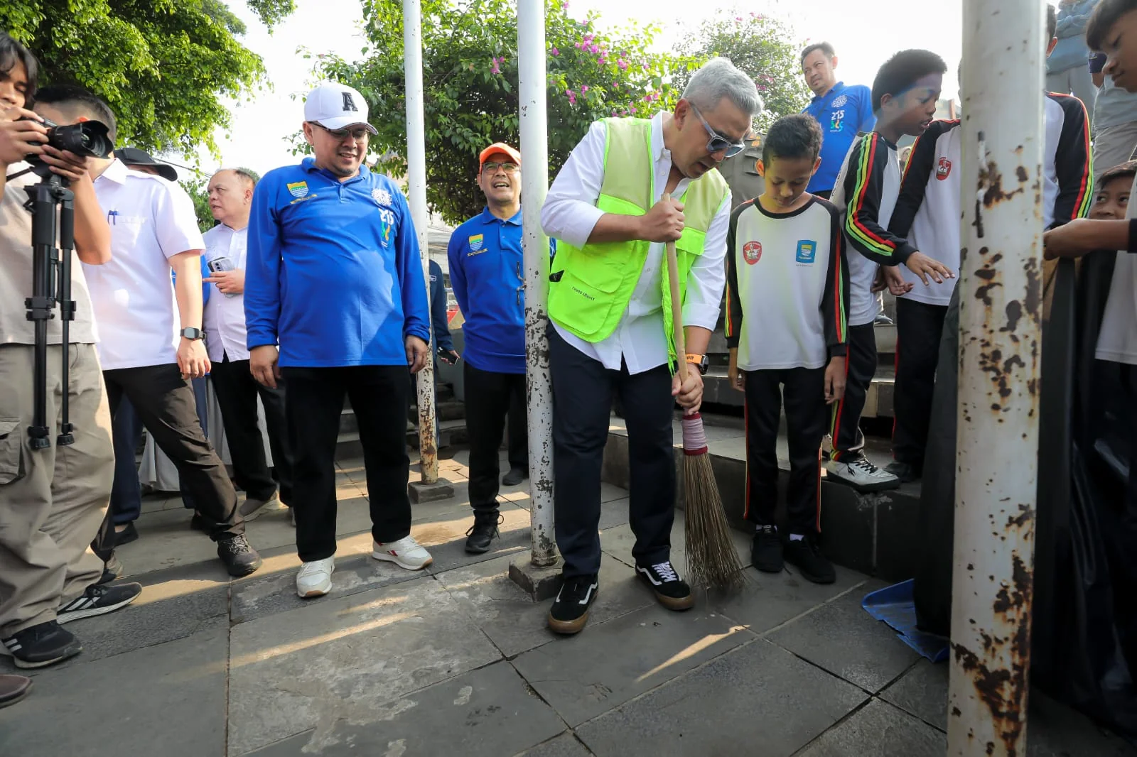 Wali Kota Bandung, Muhammad Farhan, bersama jajaran Forkopimda, perangkat daerah.Ist