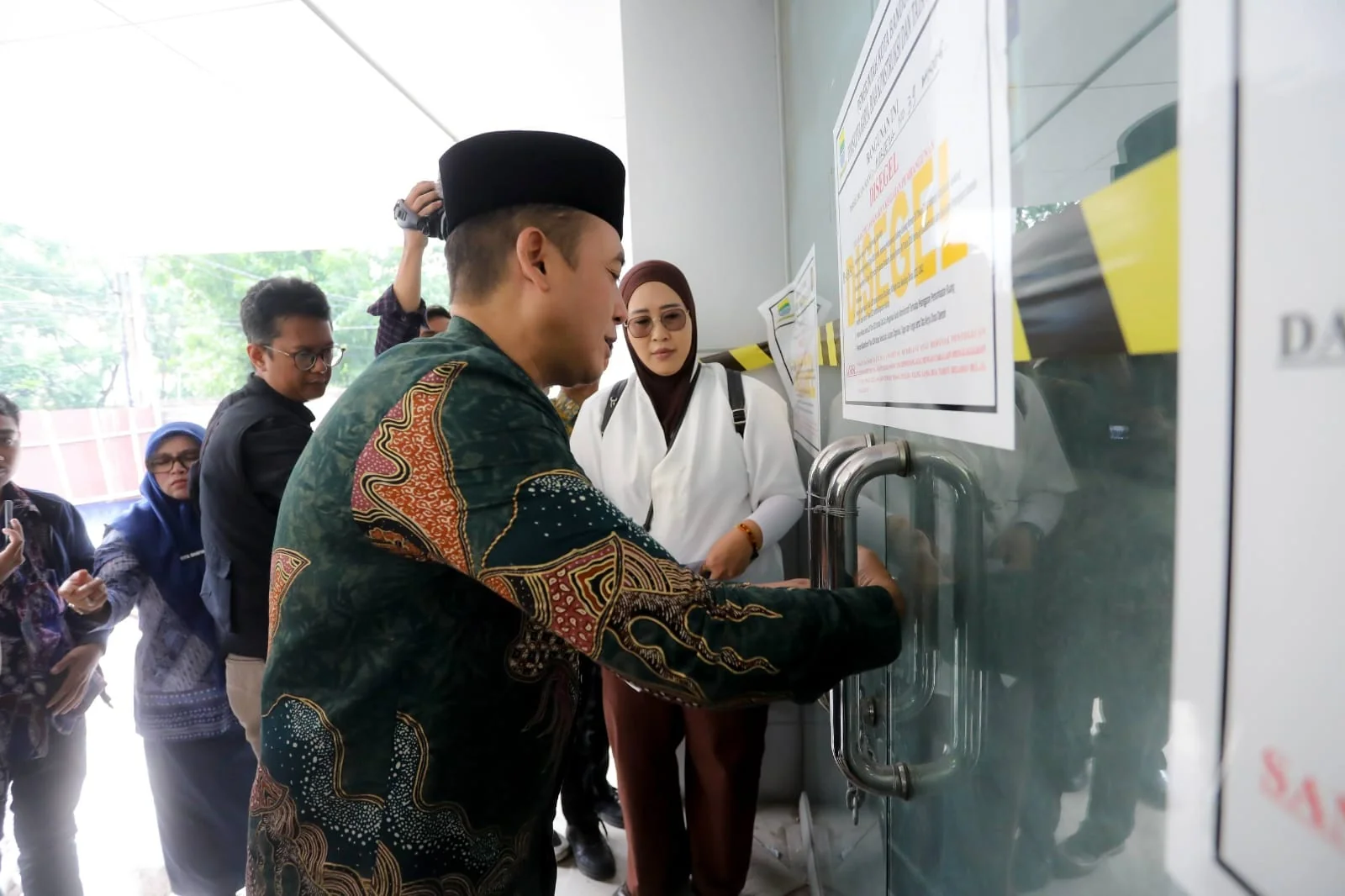 Wakil Wali Kota Bandung, Erwin mengatakan, bangunan tersebut sebelumnya disegel sejak 21 Juli hingga 1 Oktober.Ist