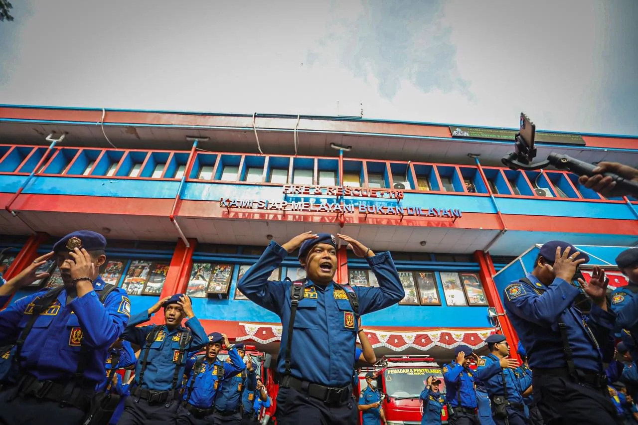 Kepala Dinas Pemadam Kebakaran dan Penyelamatan Kota Bandung (Disdamkarmatan) Soni Bakhtiar mengingatkan, masyarakat untuk meningkatkan kewaspadaan terhadap berbagai penyebab kebakaran.Dok-Diskominfo Kota Bandung
